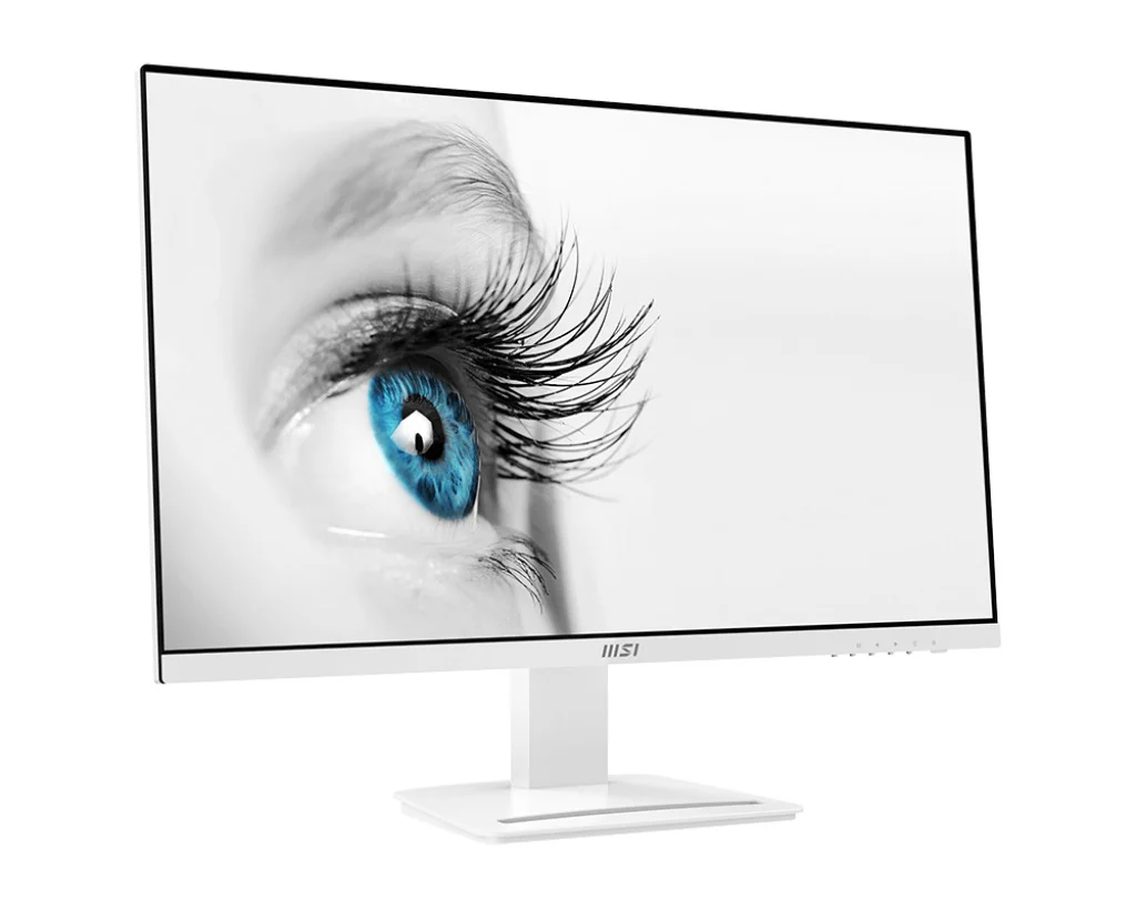MSI Pro MP273AW 27" FHD (1920x1080) 100Hz 1ms MPRT IPS Wide View Angle Business & Productivity Monitor (White) - Image 3
