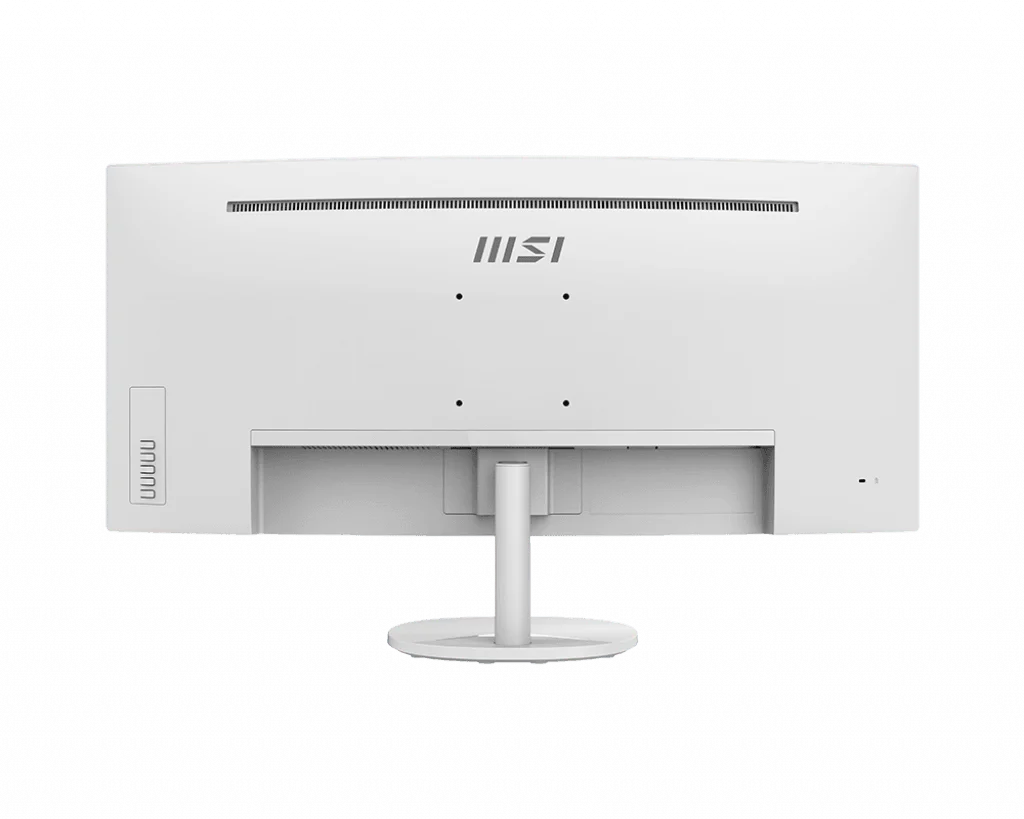 MSI Pro MP341CQW 34" UWQHD Curved Business & Productivity Monitor (White) - Image 6