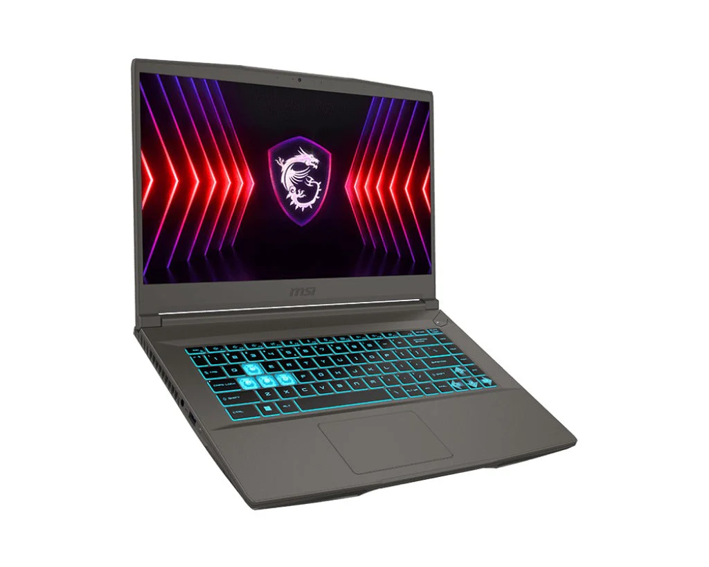 MSI Thin 15 B12UC-1435PH Gaming Laptop (Cosmos Gray) | 15.6" FHD (1920X1080) IPS 144HZ | i5-12450H | 16GB RAM | 512GB SSD | RTX 3050 | Windows 11 | MSI Essential Backpack - Image 2