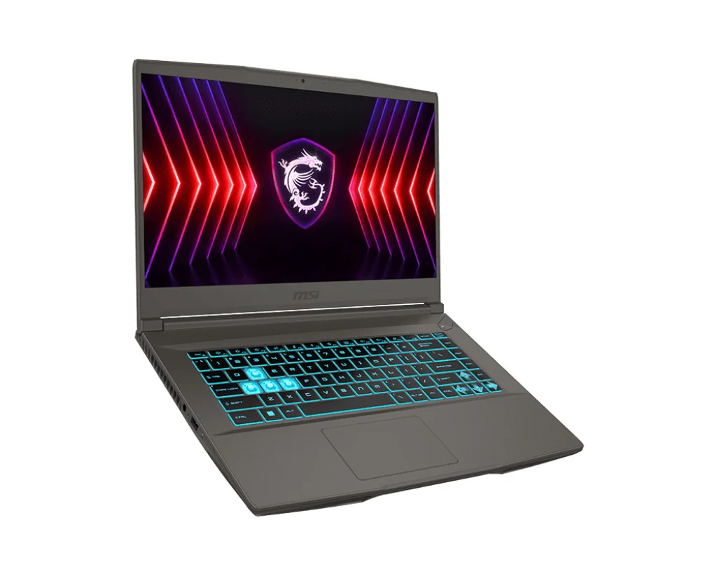 MSI Thin 15 B12UCX-1436PH Gaming Laptop (Cosmos Gray) | 15.6" FHD (1920x1080) IPS 144Hz | i7-12650H | 8GB RAM | 512GB SSD | RTX 2050 | Windows 11  | MSI Gaming Backpack - Image 2