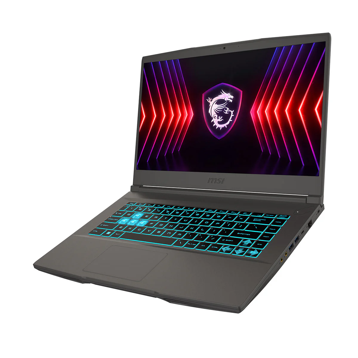 MSI Thin 15 B12VE-1431PH Laptop (Black) | 15.6" FHD (1920X1080) 144HZ IPS | i5-12450H | 8GB RAM | 512GB SSD | RTX 4050 | Windows 11 | Gaming Backpack - Image 6