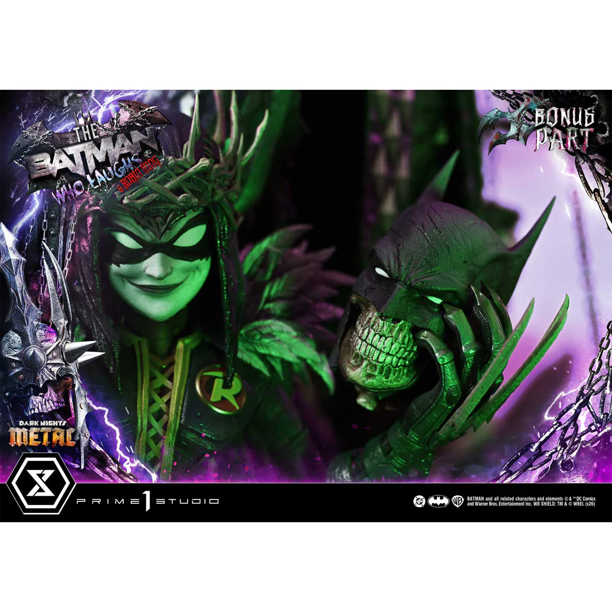 Museum Masterline Dark Nights: Death Metal The Batman Who Laughs & Robin King (DX Bonus) (MMDCMT-15DXS) Pre-Order Downpayment - Image 4