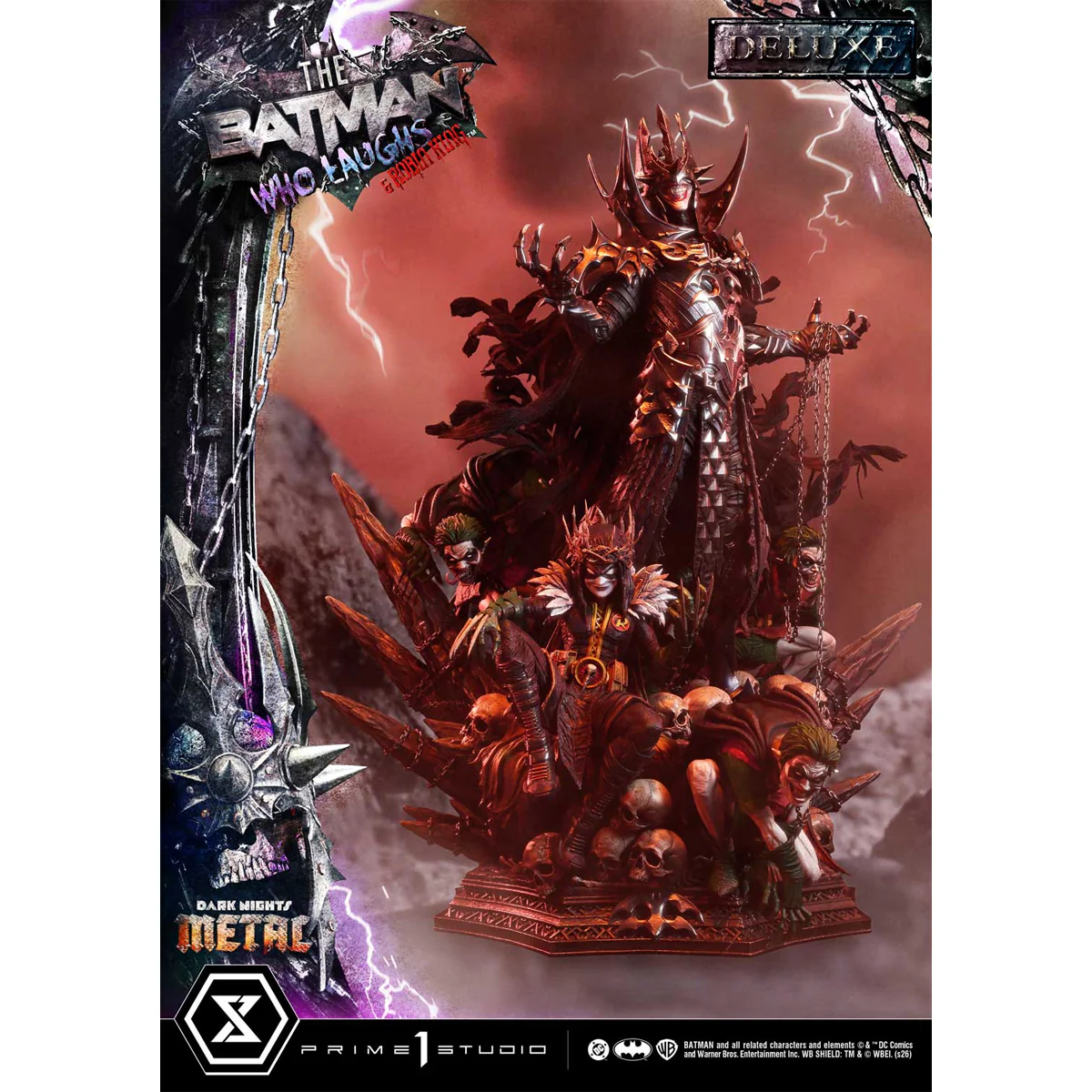 Museum Masterline Dark Nights: Death Metal The Batman Who Laughs & Robin King (DX Bonus) (MMDCMT-15DXS) Pre-Order Downpayment - Image 9
