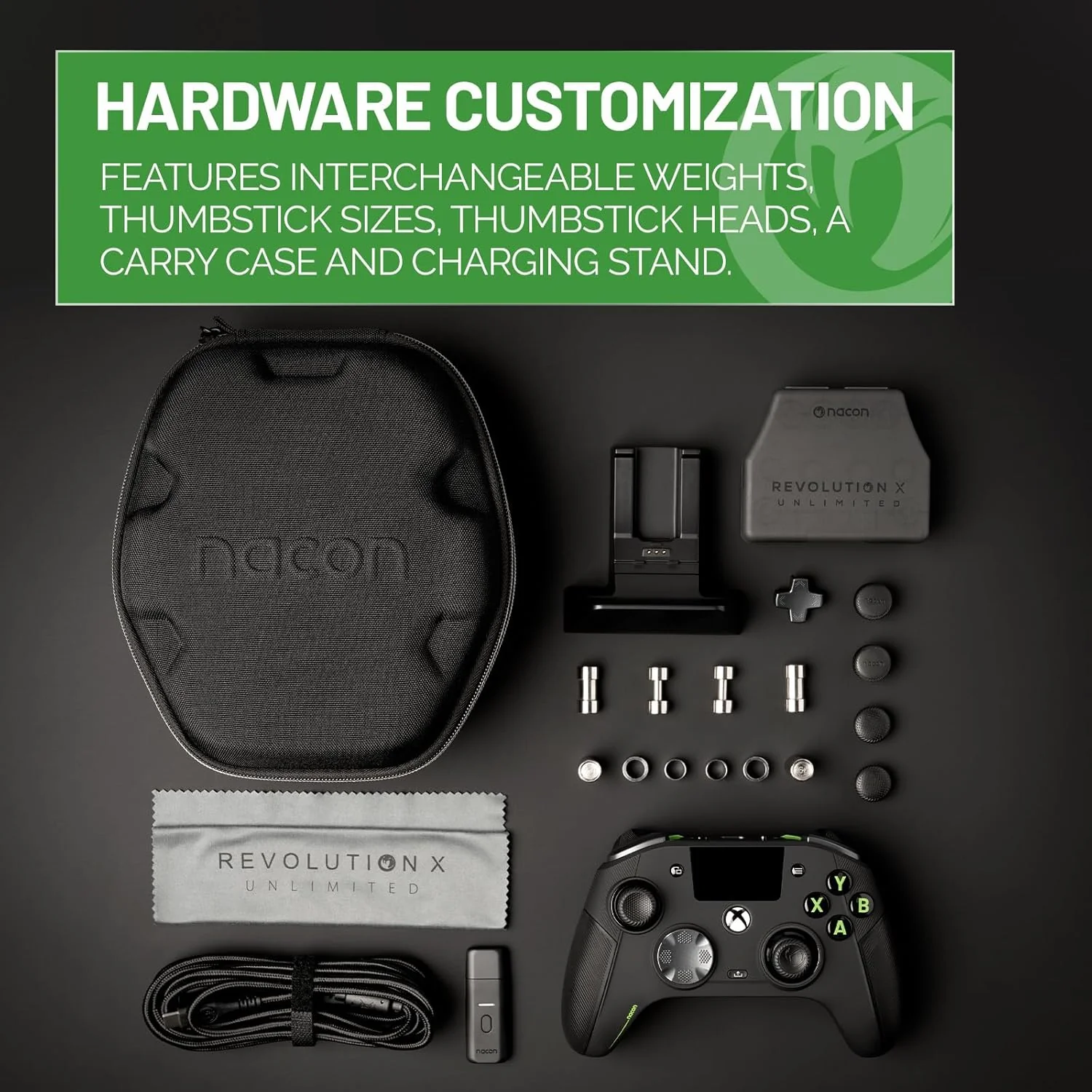 Nacon Revolution X Unlimited Controller Magnetic Hall Effect (Black) (PC/Xbox) - Image 8