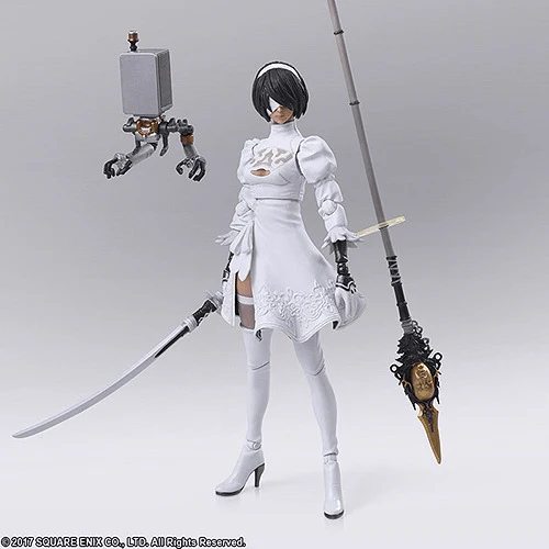 NIER AUTOMATA BRING ARTS YORHA NO.2 TYPE P VERSION 2.0 ACTION FIGURE