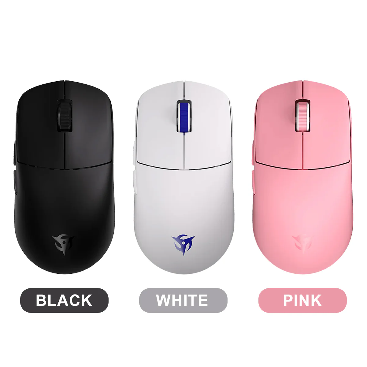 Ninjutso Sora V2 8K Wireless Gaming Mouse (Black, White, Pink) - Image 9