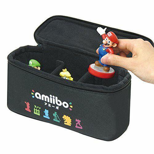 Nintendo Amiibo Hori Pouch Plus Black (AMB-006) - Image 2