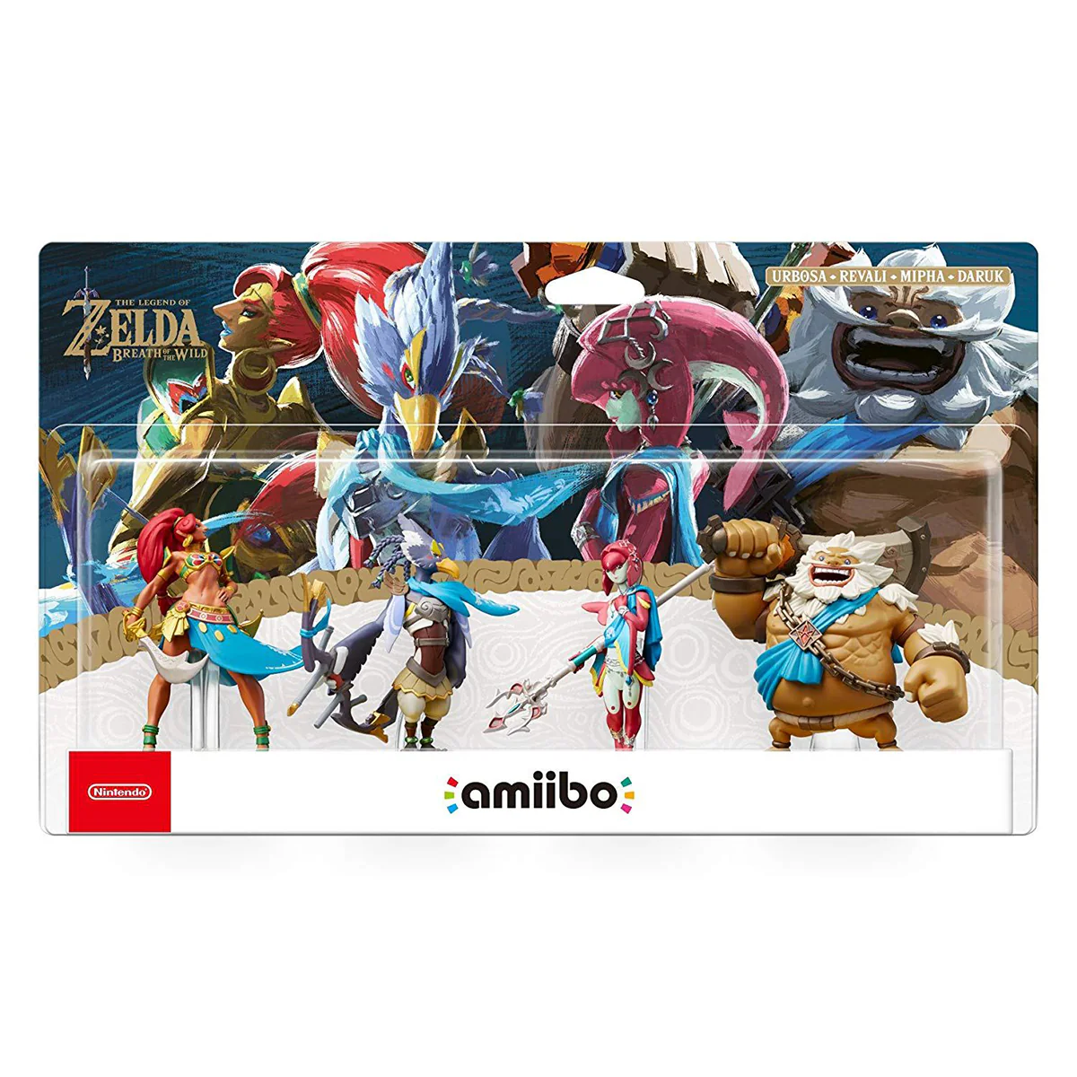 Nintendo Amiibo The Legend Of Zelda Breath Of The Wild Series The Champions (4 Sets)