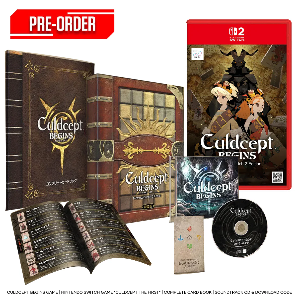 Nintendo Switch 2 Culdcept Begins Deluxe Edition Pre-Order Downpayment