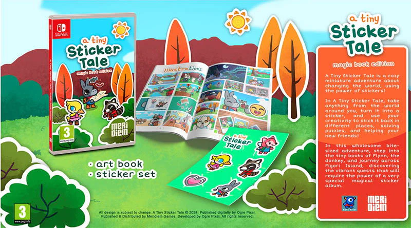 Nintendo Switch A Tiny Sticker Tale Magic Book Edition (Eng/EU) - Image 2