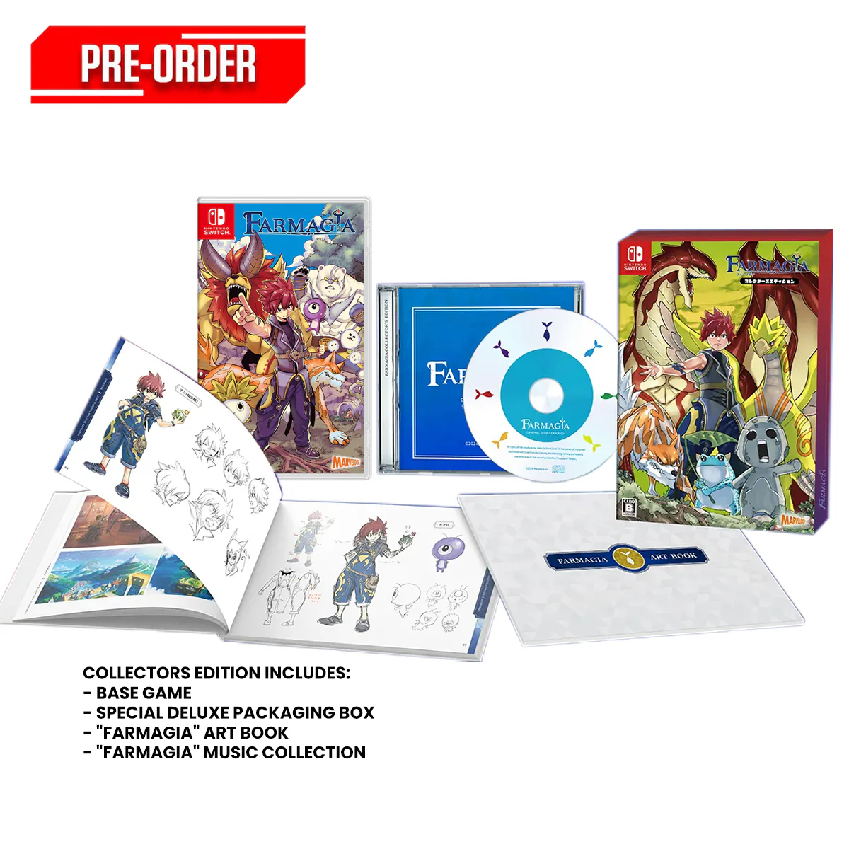 Nintendo Switch Farmagia Collectors Edition (Chinese Version) Pre-Order Downpayment