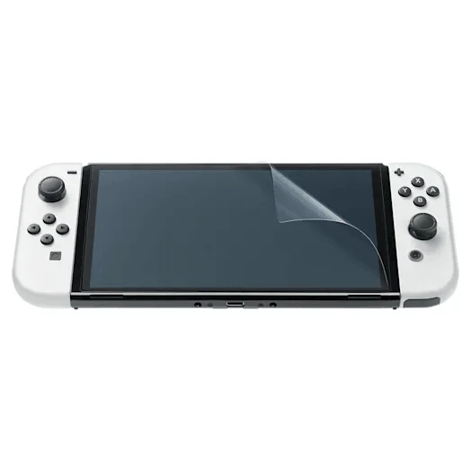 NINTENDO SWITCH OLED CARRYING CASE & SCREEN PROTECTOR (BLACK/WHITE) (MDE) - Image 5