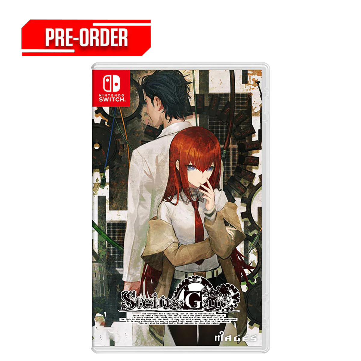 Nintendo Switch Steins Gate Re:boot (Chinese Packaging) Pre-Order Downpayment