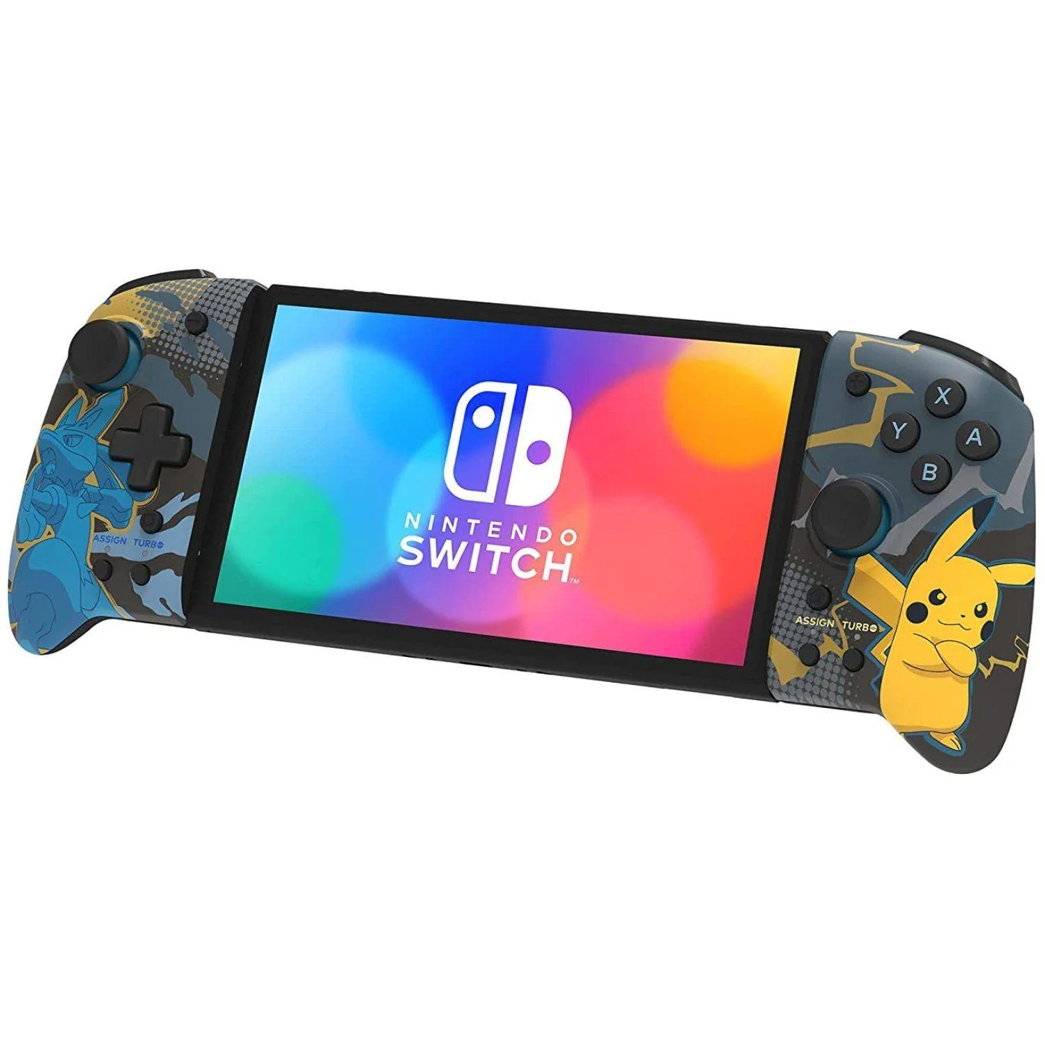 NSW Hori Split Pad PRO (Lucario & Pikachu) (NSW-414A) - Image 2