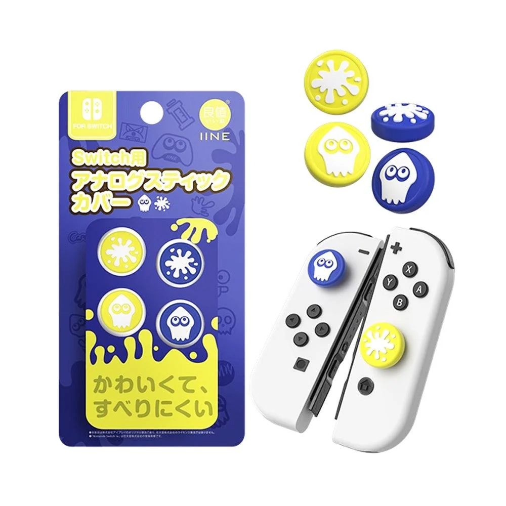 NSW IINE Analog Caps For Joy-Con (Splatoon 3) (L705)
