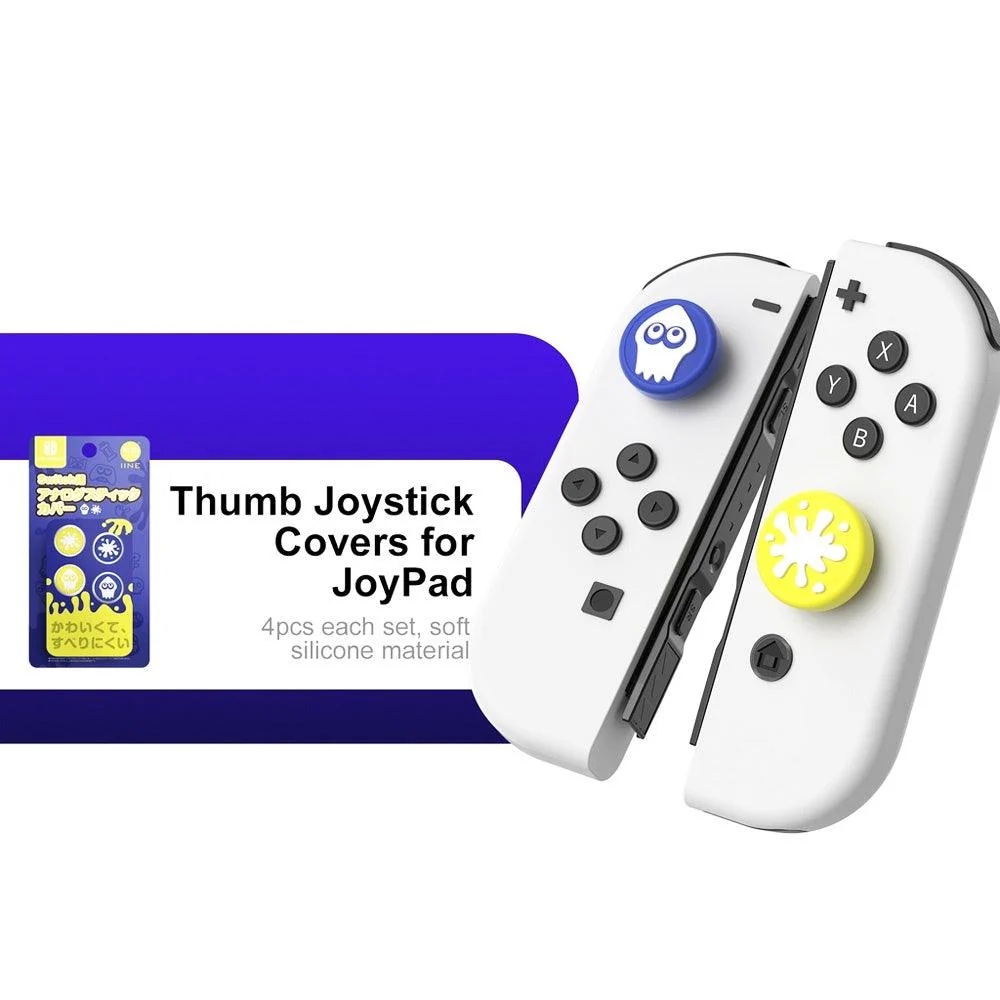 NSW IINE Analog Caps For Joy-Con (Splatoon 3) (L705) - Image 2