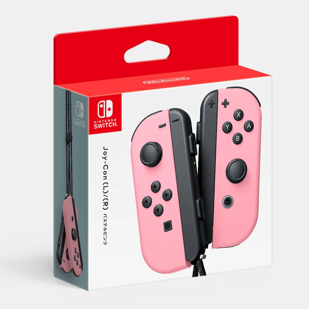 NSW Joy-Con Controller (L) / (R) Pastel Pink (JPN) - Image 4
