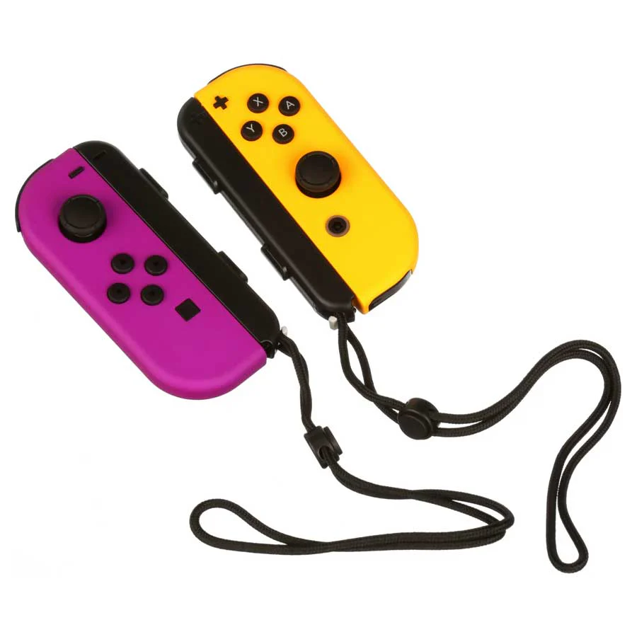NSW Joy-Con Left/Right Controller Neon Purple/Neon Orange (HK) - Image 2