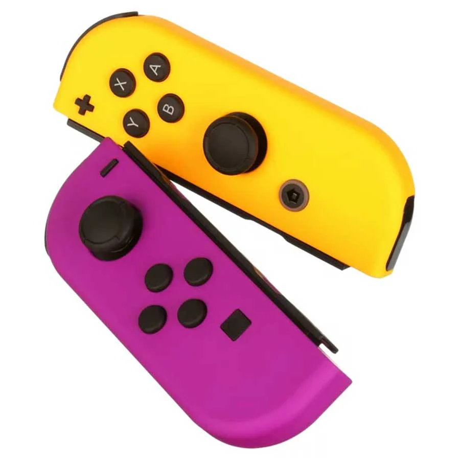NSW Joy-Con Left/Right Controller Neon Purple/Neon Orange (HK) - Image 3