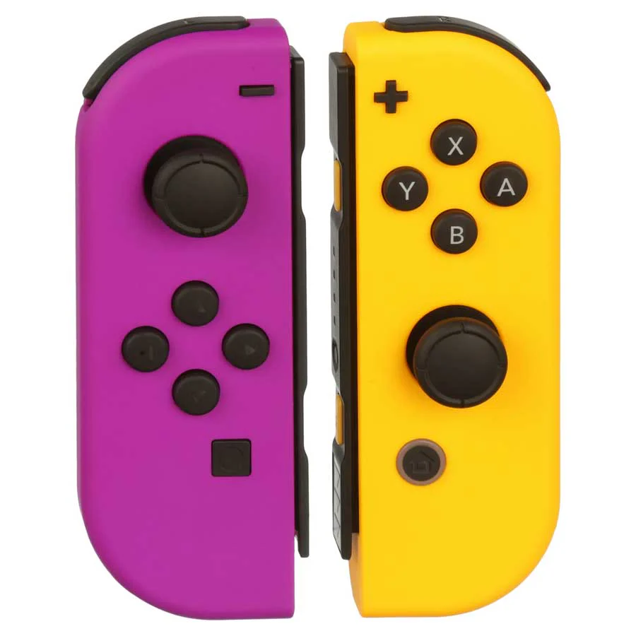NSW Joy-Con Left/Right Controller Neon Purple/Neon Orange (HK) - Image 4
