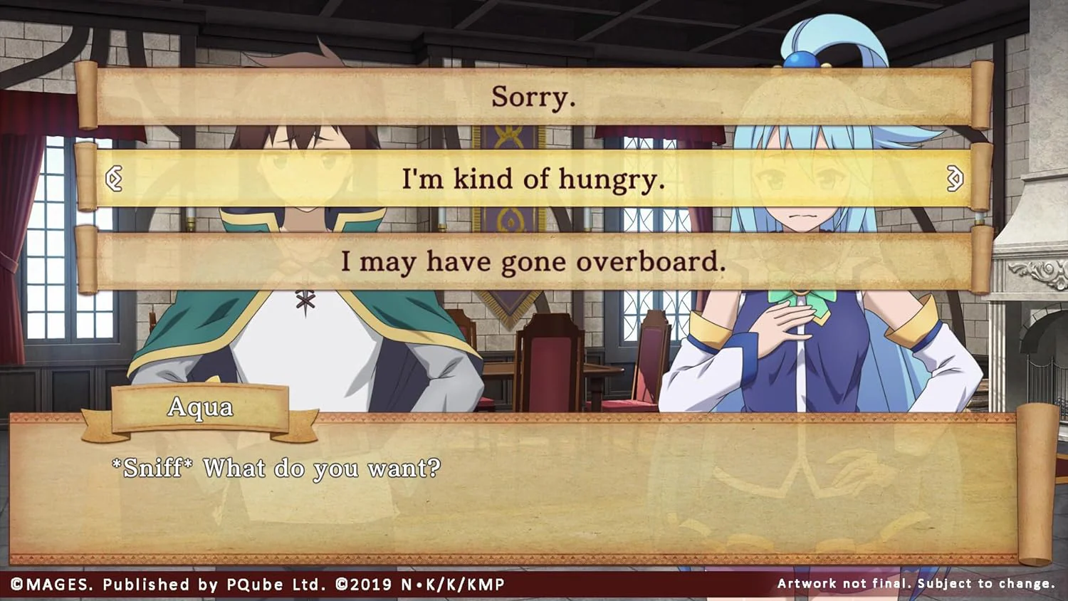 Nintendo Switch Konosuba Gods Blessing On This Wonderful World! Love For These Clothes Of Desire! All (US) (Eng/Fr) - Image 2