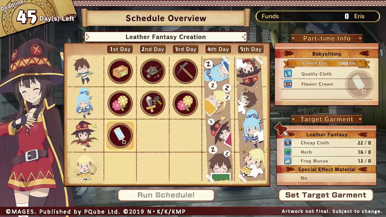 Nintendo Switch Konosuba Gods Blessing On This Wonderful World! Love For These Clothes Of Desire! All (US) (Eng/Fr) - Image 6