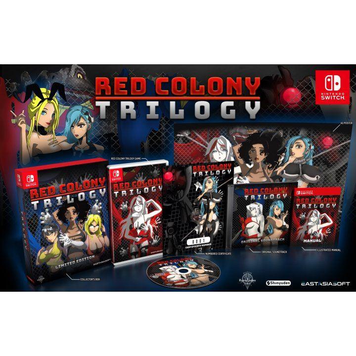 Nintendo Switch Red Colony Trilogy Limited Edition (Asian) - Image 7