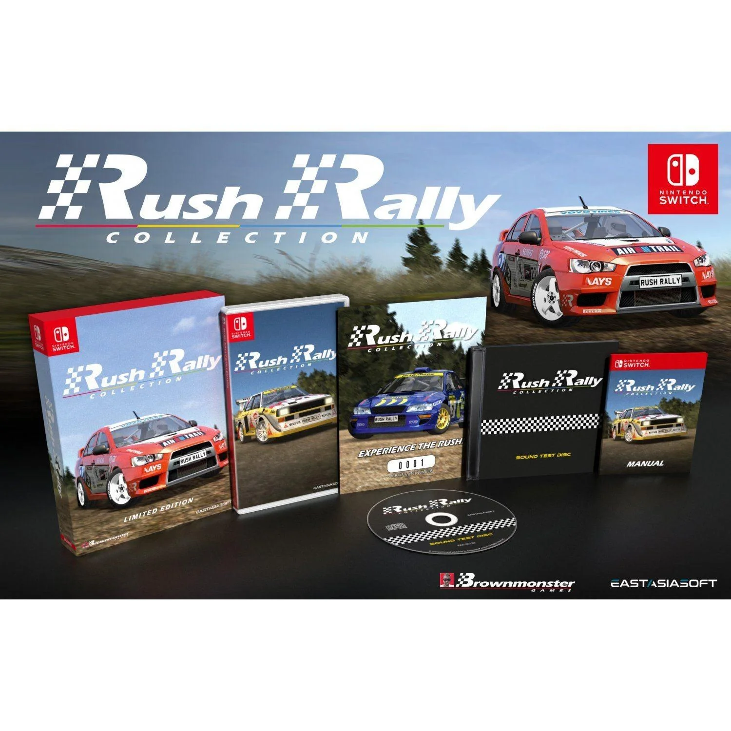 Nintendo Switch Rush Rally Collection Limited Edition (Asian) - Image 7