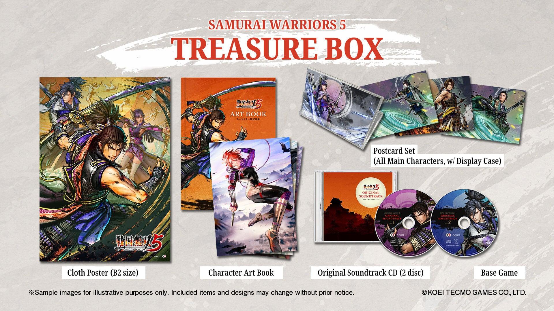 Nintendo Switch Samurai Warriors 5 Treasure Box (Asian)