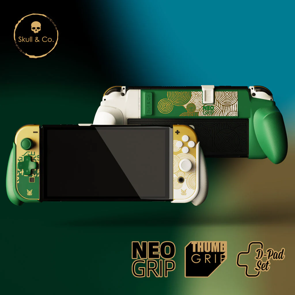 NSW SKULL & CO. Neogrip Limited Edition The Legend Of Zelda Tears Of The Kingdom Edition For Switch OLED/Switch (NSNG-LTD-TOK) - Image 6