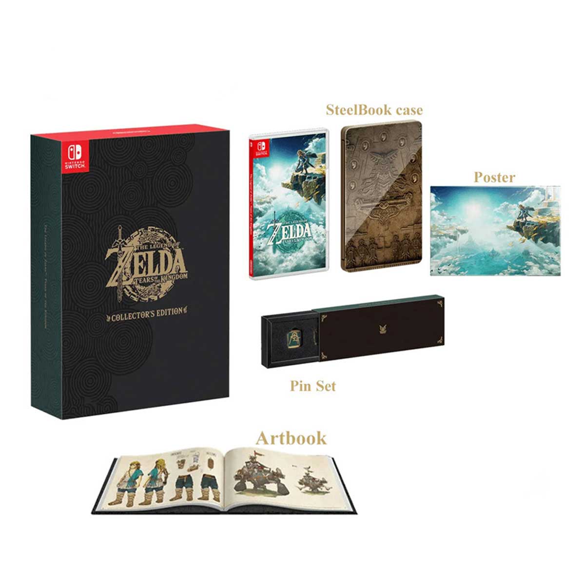 Nintendo Switch The Legend Of Zelda Tears Of The Kingdom Collectors Edition (MDE)