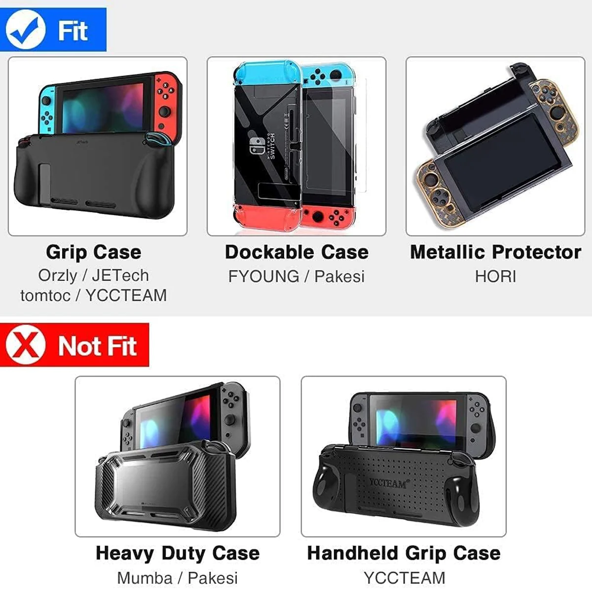 NSW Tomtoc Combo Set Case For N-Switch (Gray) (A05-009G) - Image 6