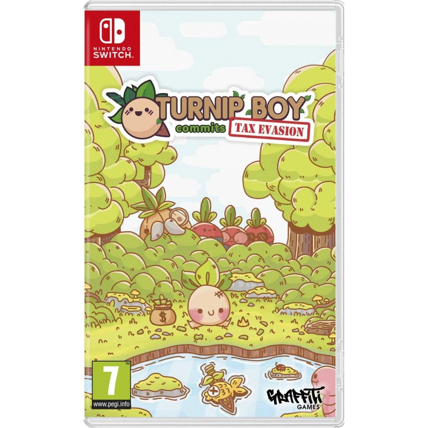 Nintendo Switch Turnip Boy Commits Tax Evasion (EU)