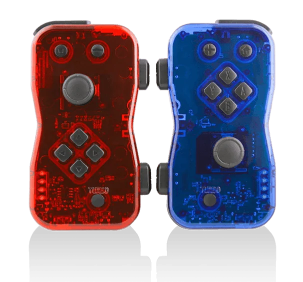 NYKO NSW DUALIES CONTROLLER RED/BLUE (87268-D78)