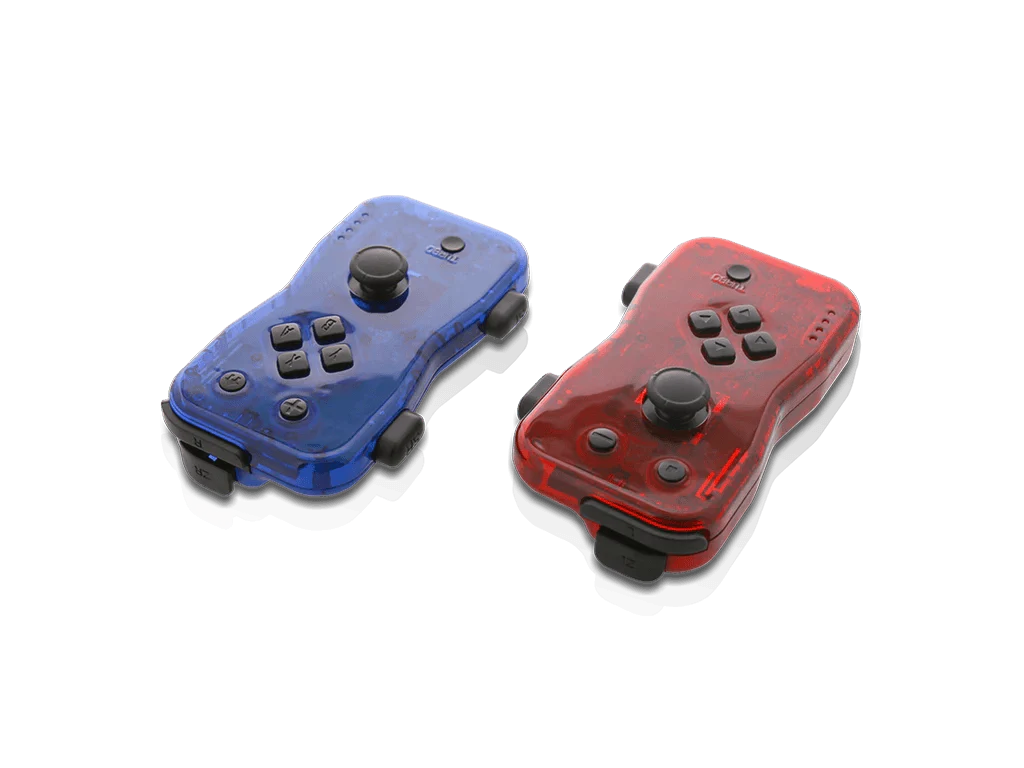 NYKO NSW DUALIES CONTROLLER RED/BLUE (87268-D78) - Image 2