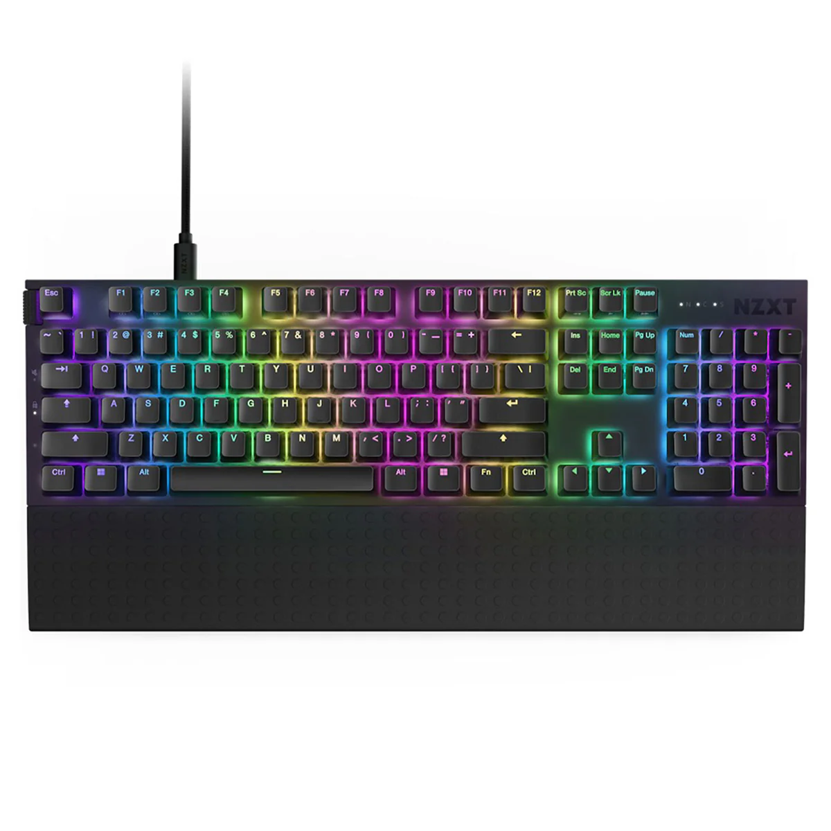 NZXT Function 2 Full-Size Optical Gaming Keyboard (Matte Black)