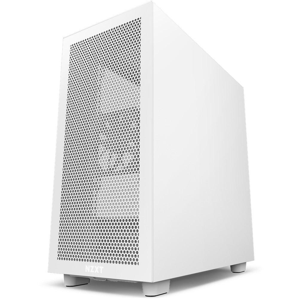 NZXT H7 Flow Mid-Tower Airflow Case (Matte White) (CM-H71FW-01) - Image 4
