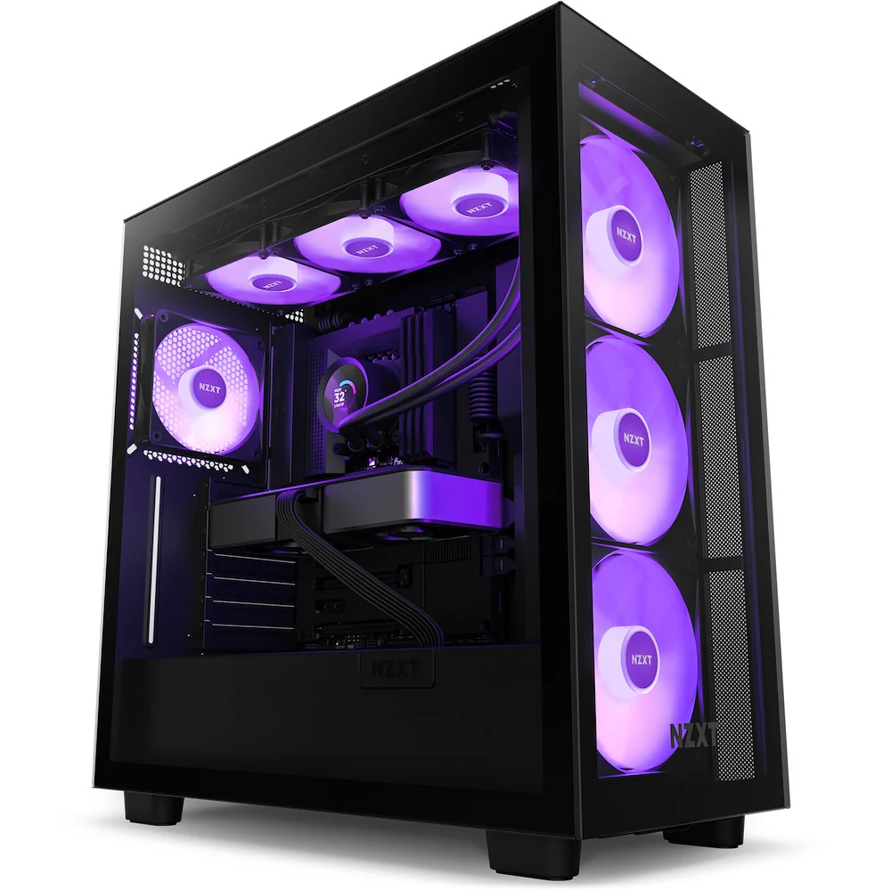 NZXT Kraken 360 RGB 360MM AIO Liquid Cooler With LCD Display & RGB Fans (Matte Black) (RL-KR360-B1) - Image 6