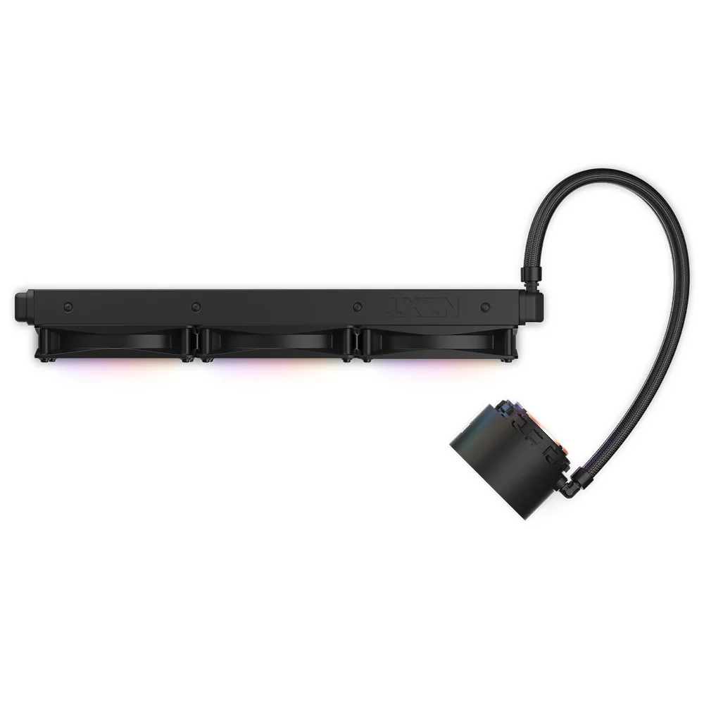 NZXT Kraken Elite 360 RGB 360MM AIO Liquid Cooler With LCD Display & RGB Fans (Matte Black) (RL-KR36E-B1) - Image 4