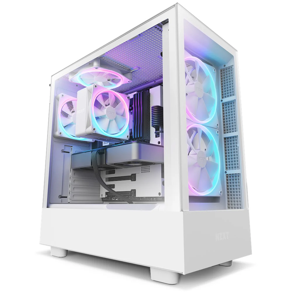 NZXT T120 RGB CPU Air Cooler (White) (RC-TR120-W1) - Image 7