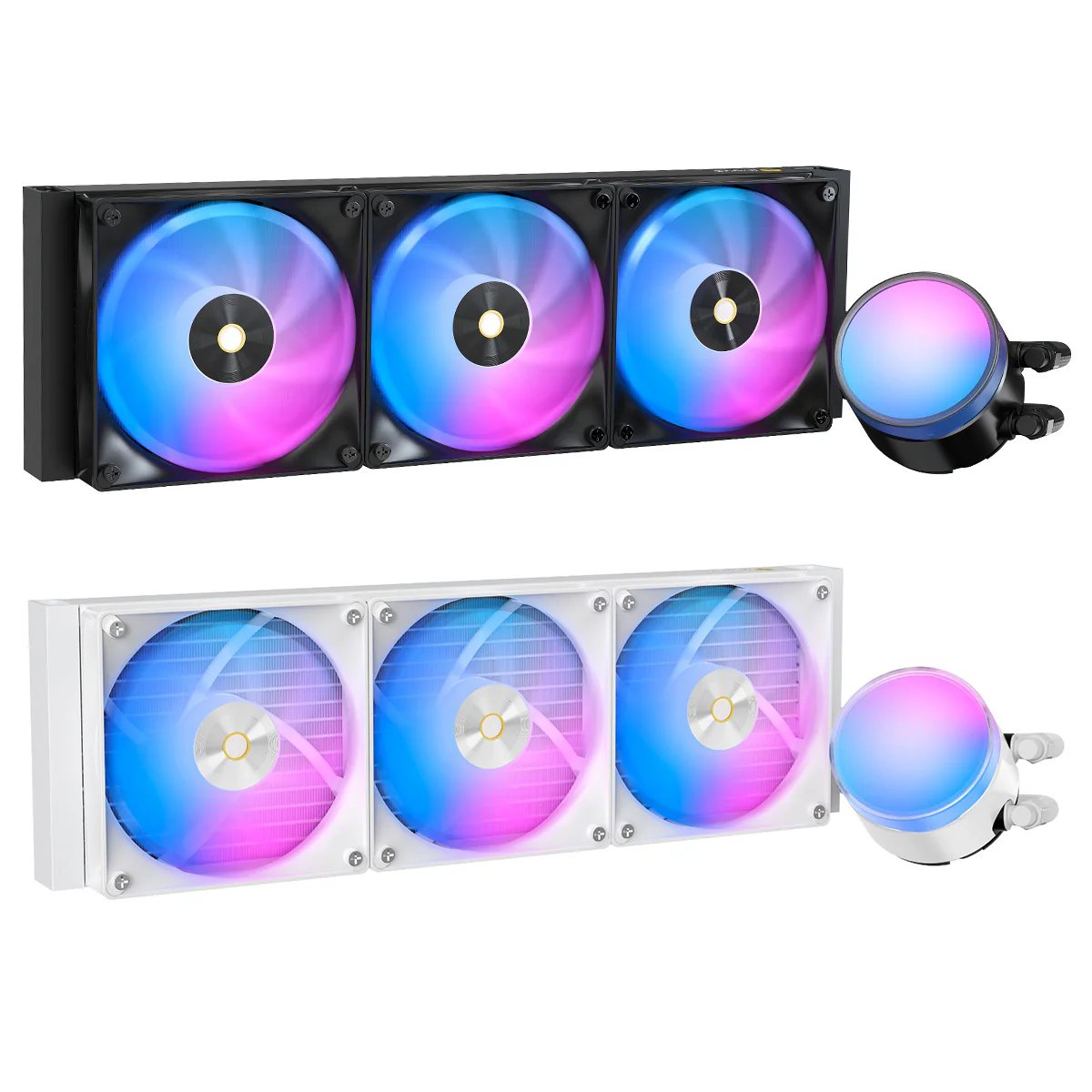 Ocypus Delta L36 ARGB V2 CPU Liquid Cooler (Black, White) - Image 12