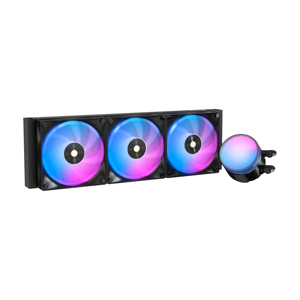 Ocypus Delta L36 ARGB V2 CPU Liquid Cooler (Black, White) - Image 2