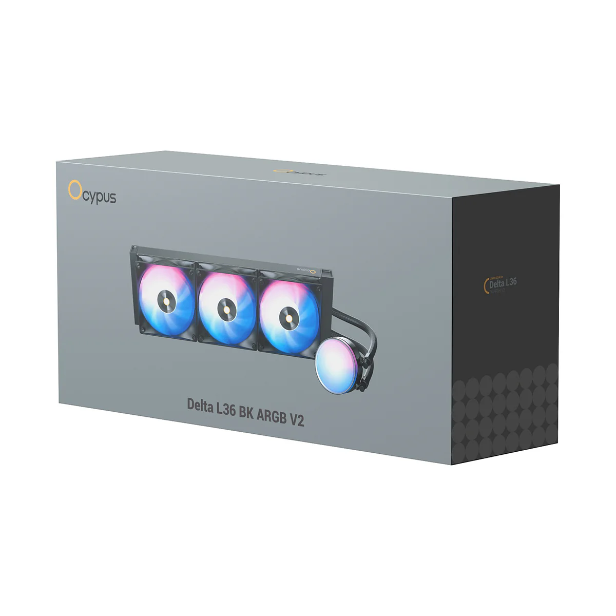 Ocypus Delta L36 ARGB V2 CPU Liquid Cooler (Black, White) - Image 6