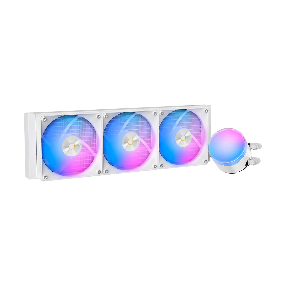 Ocypus Delta L36 ARGB V2 CPU Liquid Cooler (Black, White) - Image 7