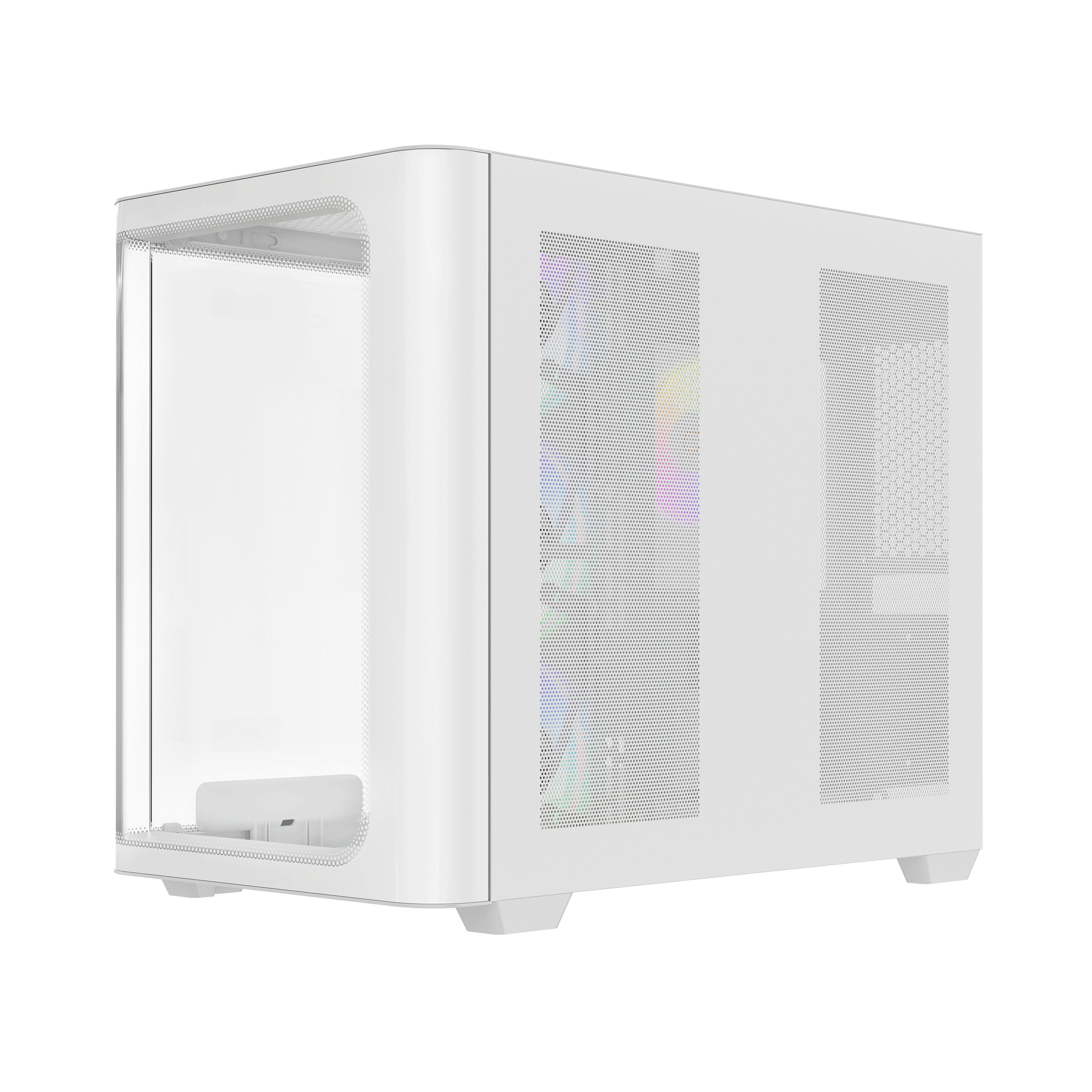Ocypus Iota C70 Curve ARGB Digital Mid-Tower PC Case (Black, White) - Image 12