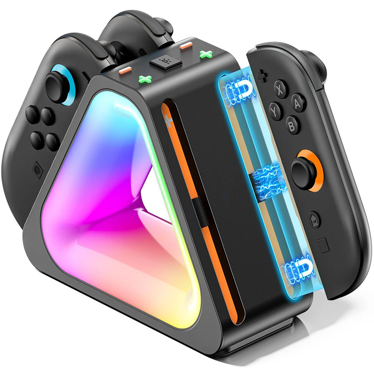 OIVO SW2 Controller Charging Dock for Nintendo Switch 2 (Black) (IV-SW221X) - Image 6