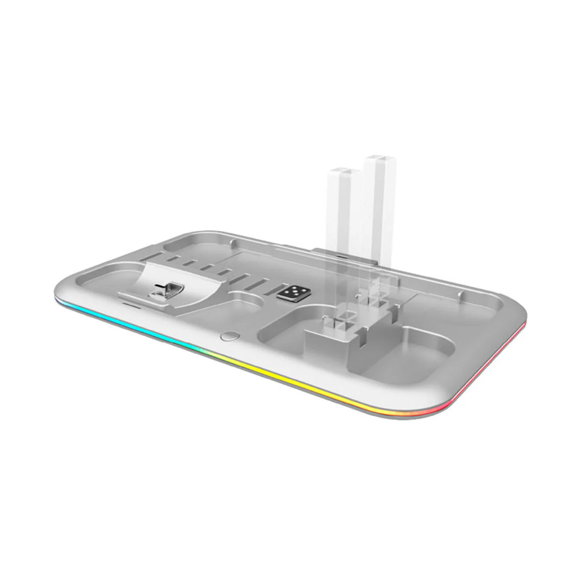 Omelet Gaming Space Charging Station For Nintendo Switch Dock / Joy-Con / Pro Controller (Snow White) - Image 3