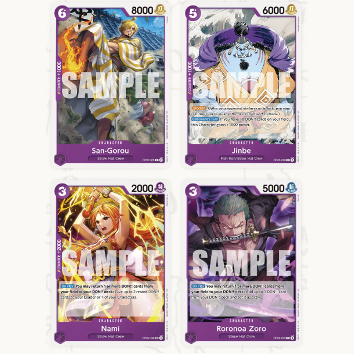 One Piece Card Game Starter Deck Purple/Black Monkey.D.Luffy (ST-26) - Image 3