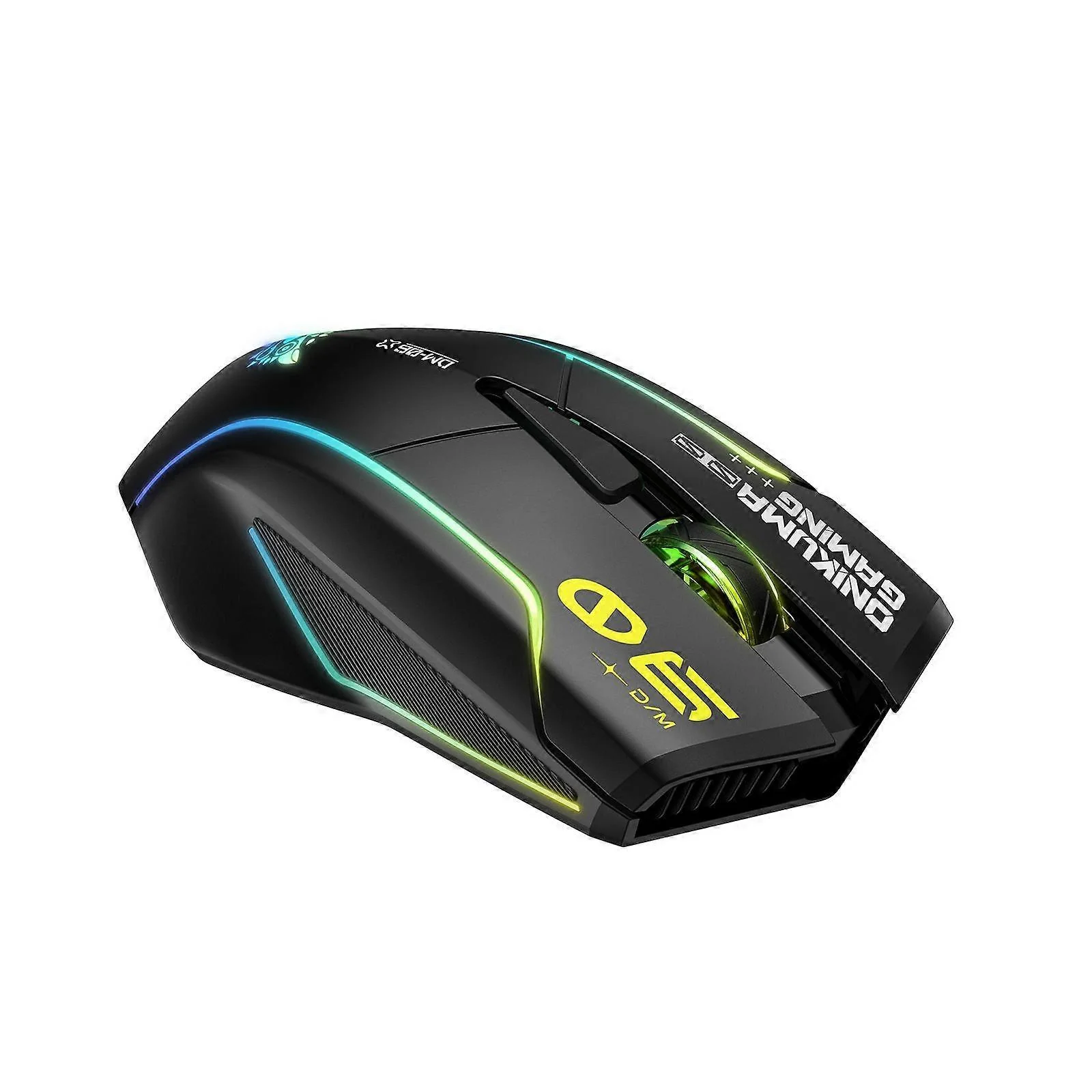 Onikuma DM06 Tri-Mode RGB Wireless Gaming Mouse (Black) - Image 4