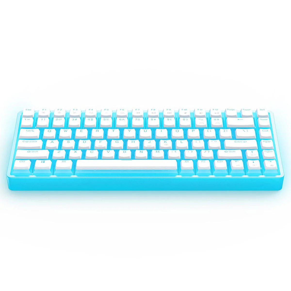 Onikuma G30 84-Key RGB Mechanical Keyboard (White) (Red Axis Switch, Cyan Axis Switch) - Image 7